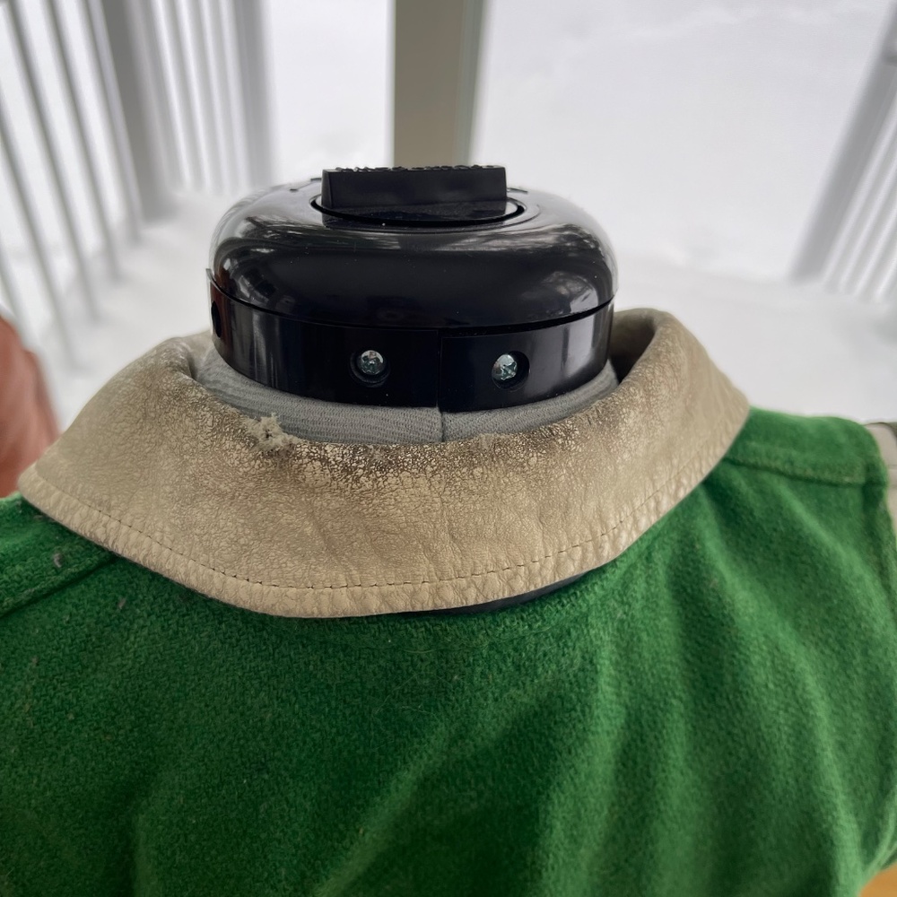 Vintage 1940s Varsity Jacket - Green - XS - Picture 5 of 11